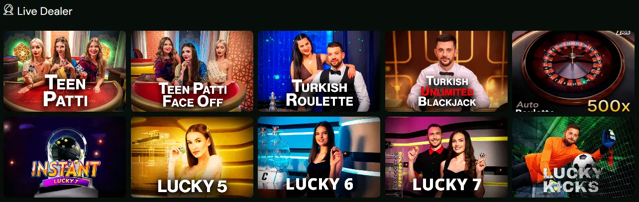 pandazino casino live